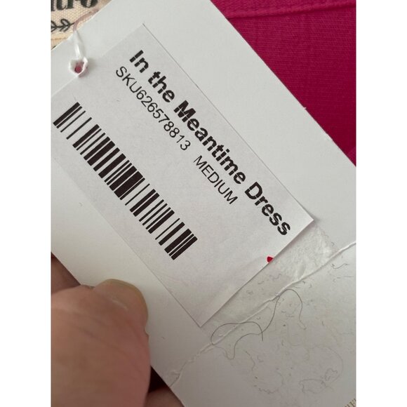 Entro Womens Medium In The Meantime Dress Hot Pink - Picture 6 of 15